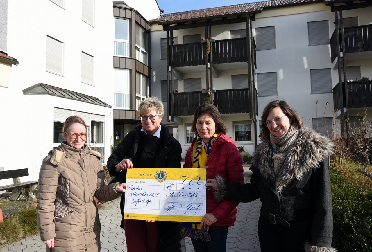 Spendenaktion Caritas Altenheim St. Martin Neustadt