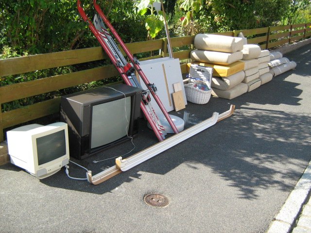 Sperrmüllbereitstellung Sperrmüll Landkreis Neustadt