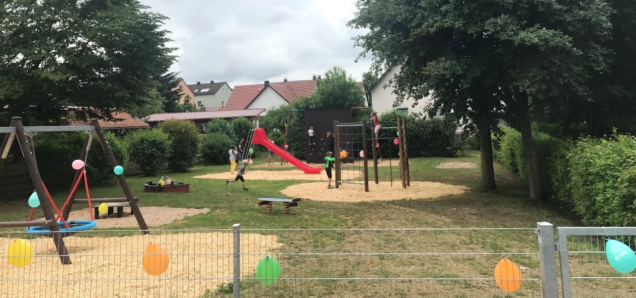 Spielplatz Moosbach erneuert 2