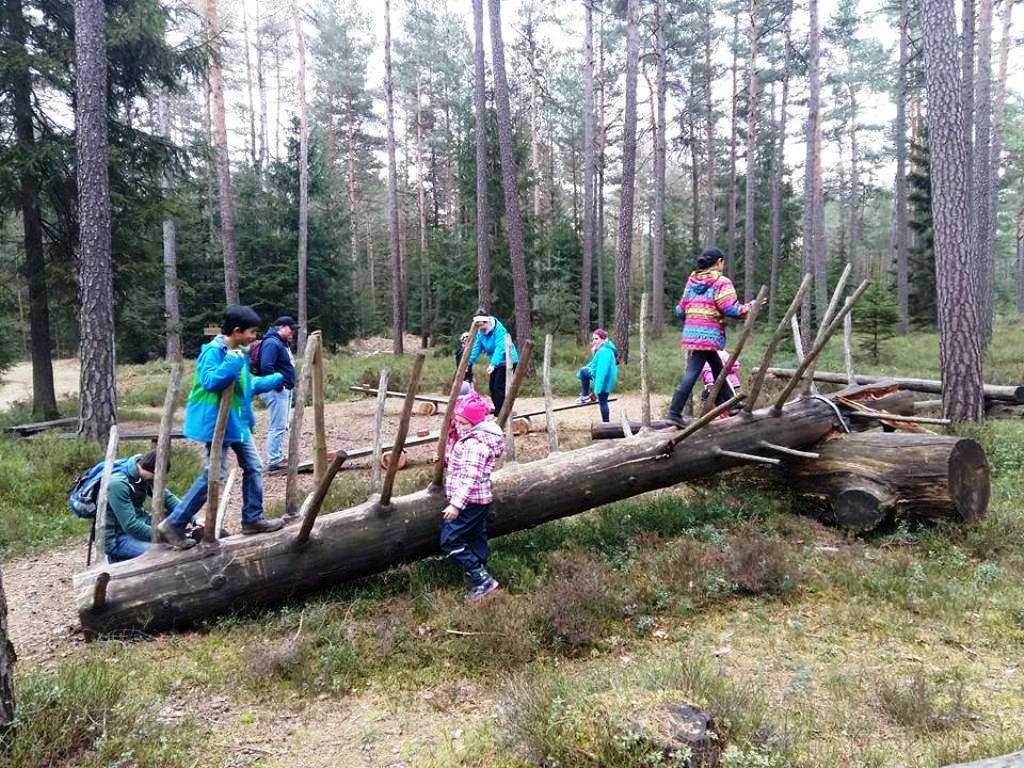 Pressather Fähnlein, Osterwanderung, Spielplatz