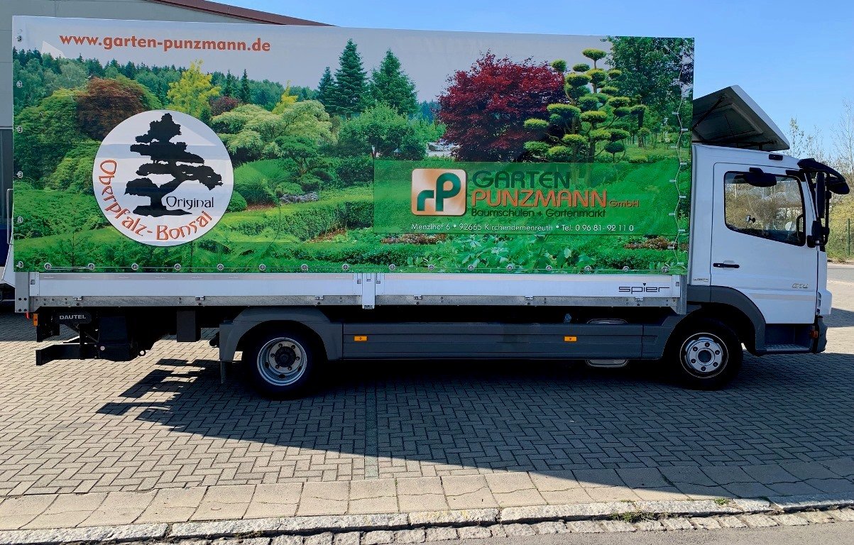 Spranger Weiherhammer Lkw Plane Folierung 1