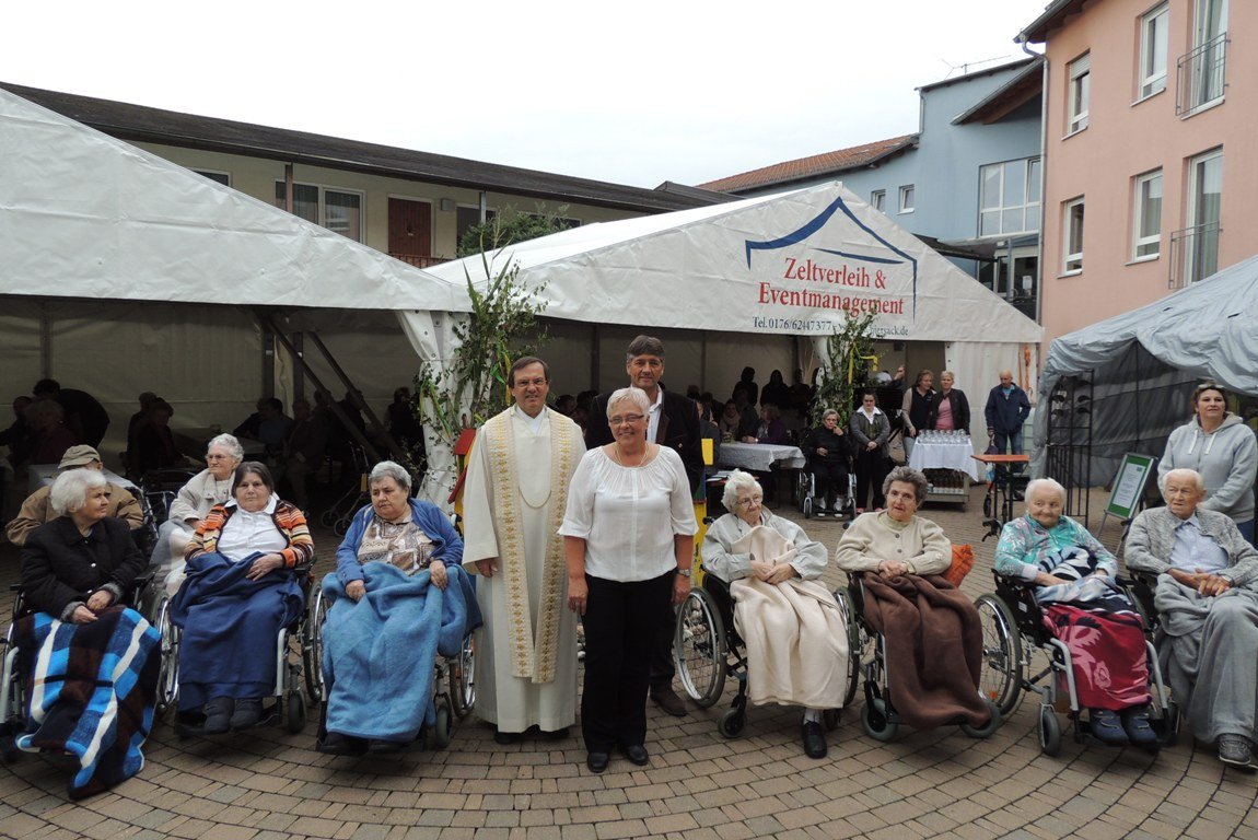 St. Sebastian Seniorenheim Grafenwöhr 20 Jahre Jubiläumsfeier Edgar Knobloch, Bernhard Müller Brigitte Adam