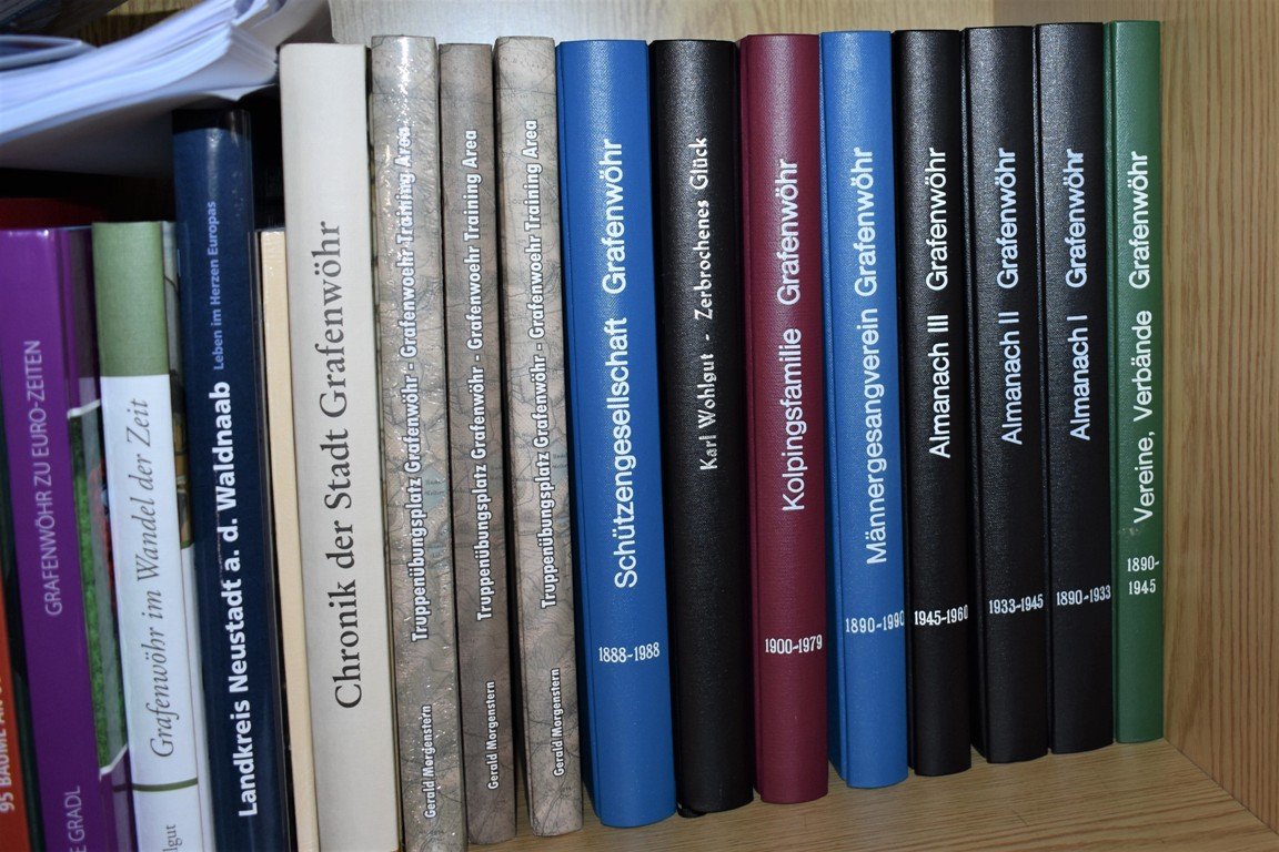 Stadt Grafenwöhr Geschichte Chronik Bücher Symbol Symbolbild