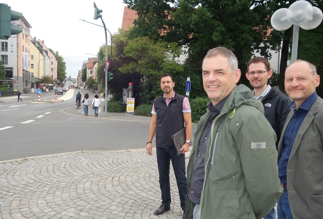 Stadt Weiden Sedanstraße Dr-Pflege-Straße Weiden in der Oberpfalz Symbol Symbolbild