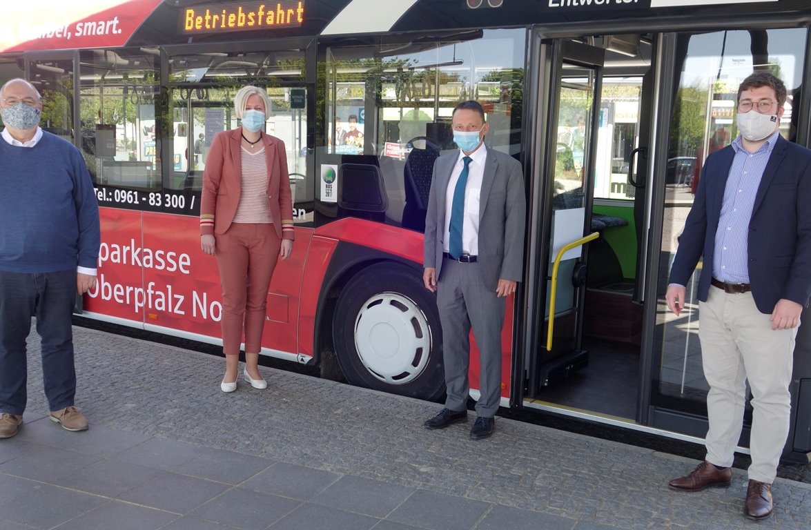 Stadtbus Weiden Wies Weiden Coronamaßnahmen 1