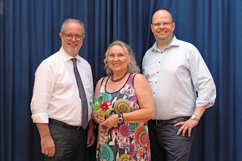 Studiendirektorin Dagmar Mortler Elly-Heuss-Gymnasium Reinhard Hauer