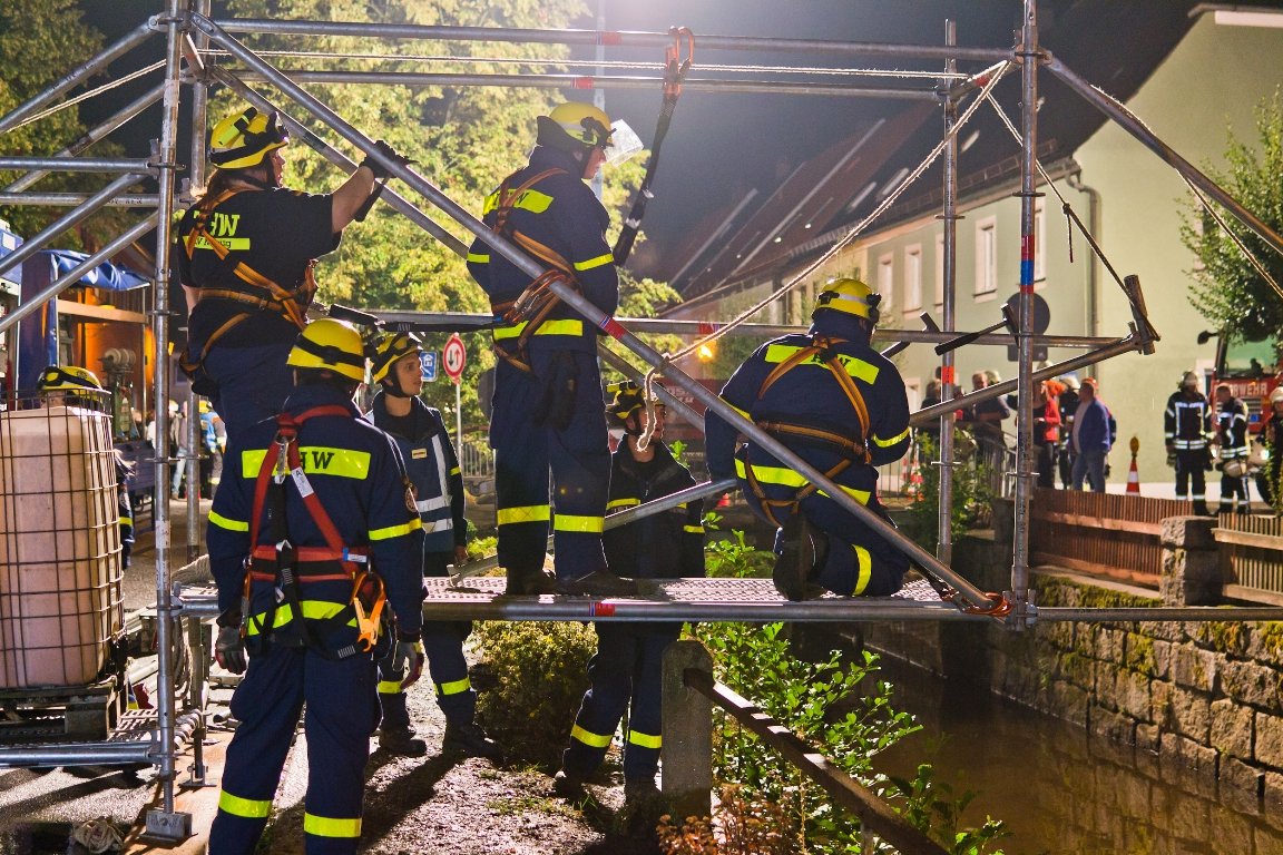 THW Weiden Einsatz Symbol Symbolbild
