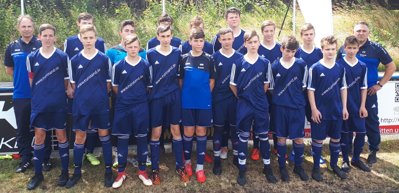 TSG Weiherhammer Fußball Kreisliga Kreismeisterschaft U15 2019 12