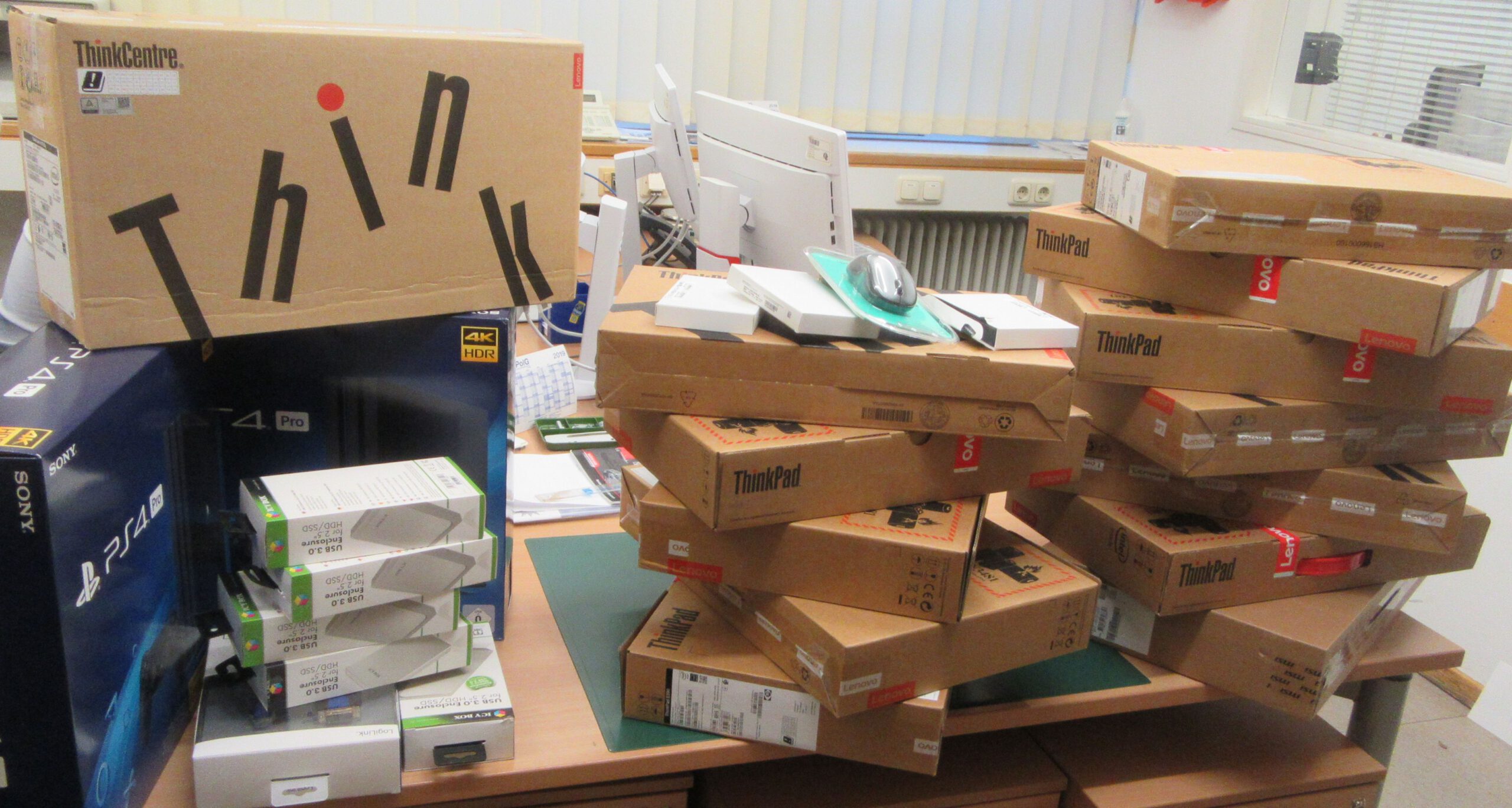 Thinkpads Playstations Elektrogeräte geklaut Waidhaus