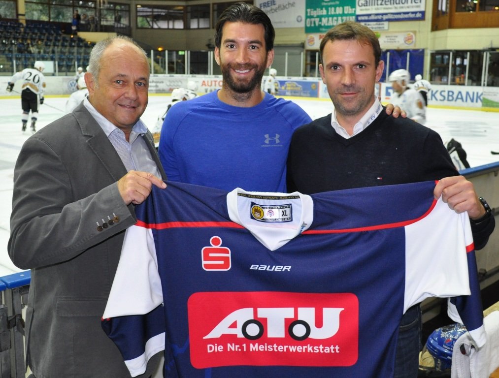Thomas Siller Christian Wolf Christian Meiler EV Weiden Blue Devils