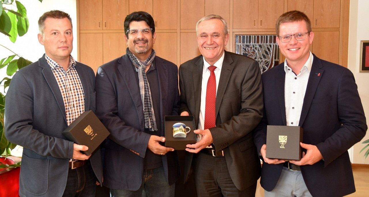 Tobias Kick, Dr. Matthias Holl, Kurt Seggewiß, Johannes Arndt neue Rektoren Weiden