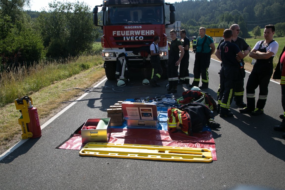 Tödlicher Unfall Neustadt am Kulm Opel Corsa Bilder NEWS5 Wellenhöfer6