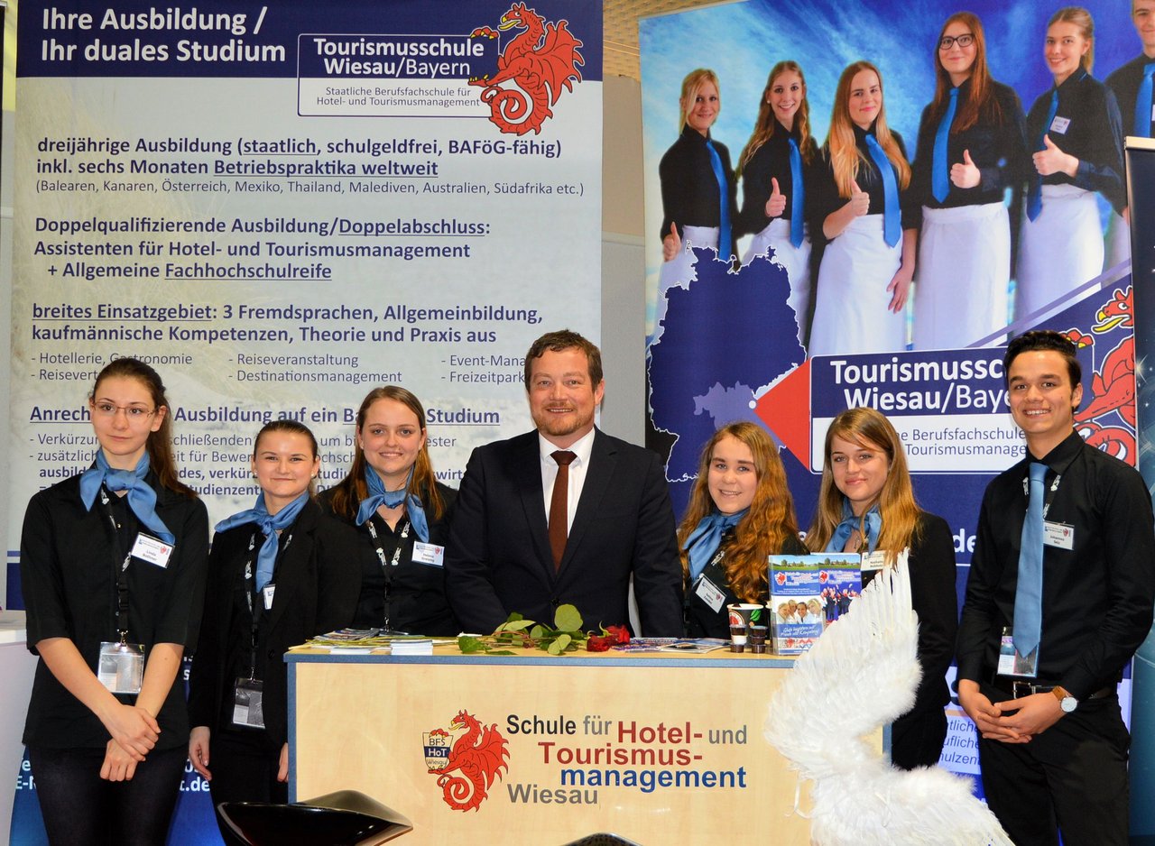 Tourismusschule Wiesau, Berufschule, Berlin, Messe (5), Uli Grötsch