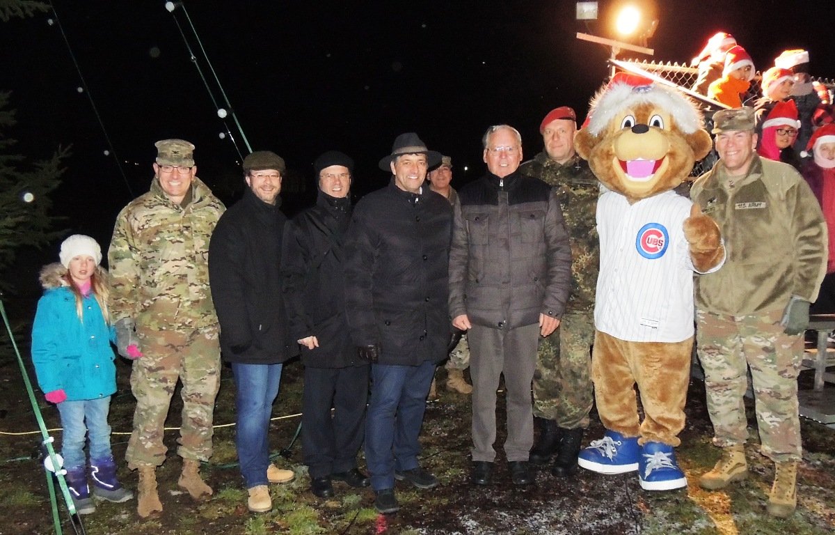 Treelighting Christbaumentzündung Grafenwöhr US Army (4)