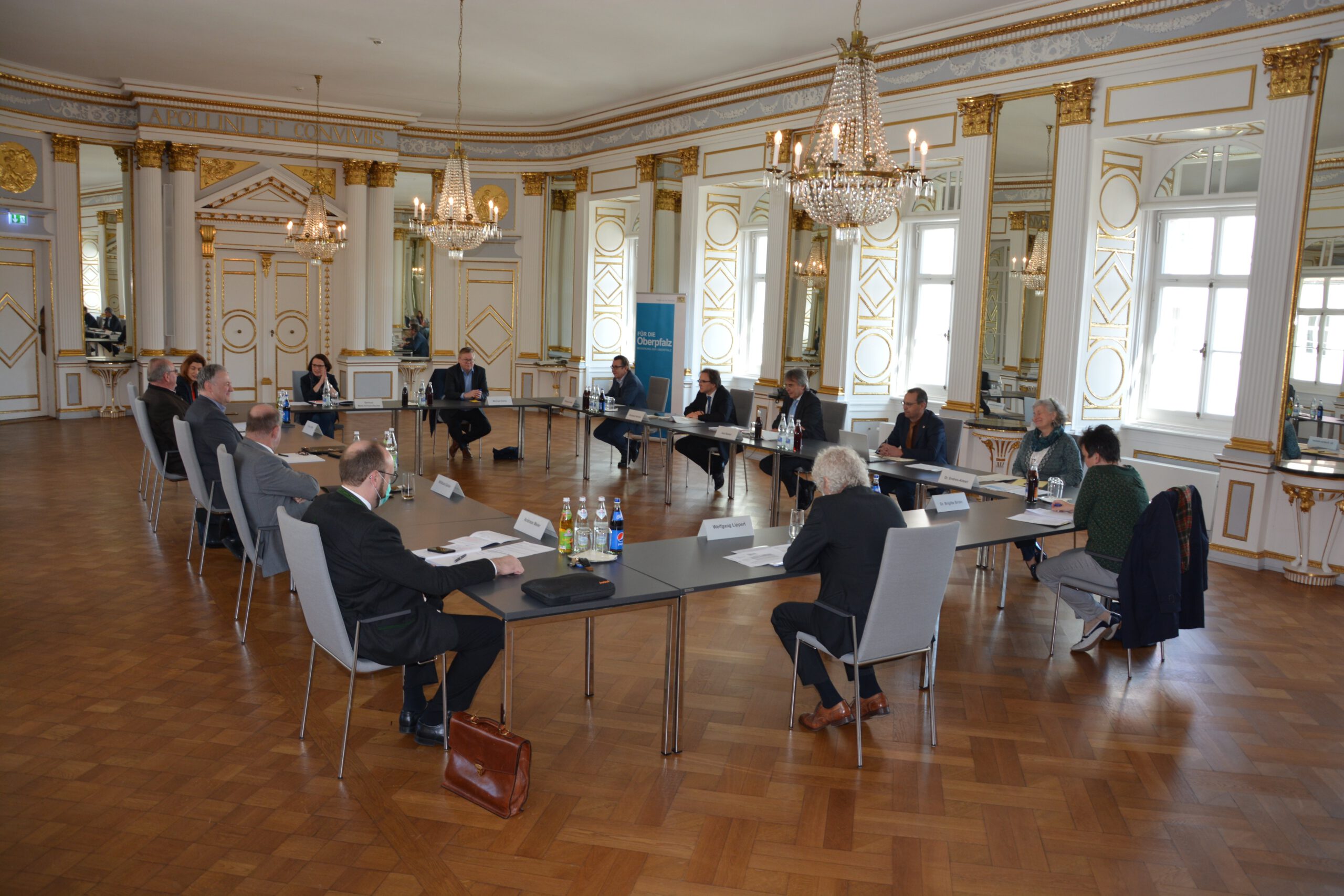 Treffen Landräte Bürgermeister Corona Krise