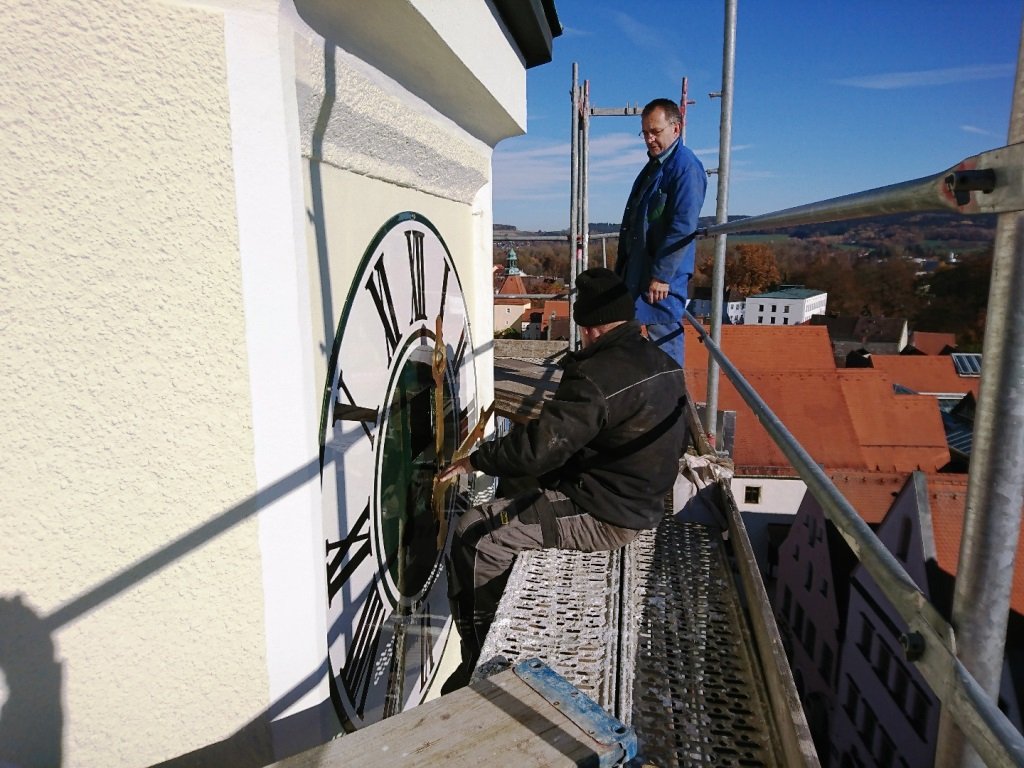 Turmuhr Altes Rathaus Weiden