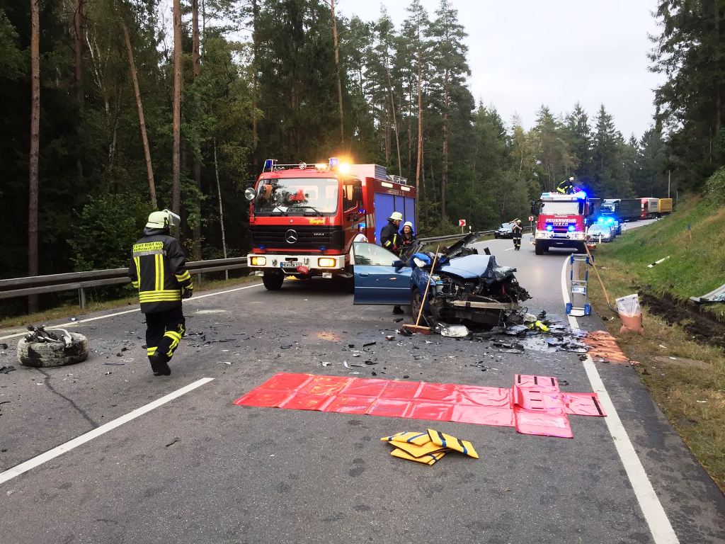 Eilmeldung: Unfall auf der B22 [Update]