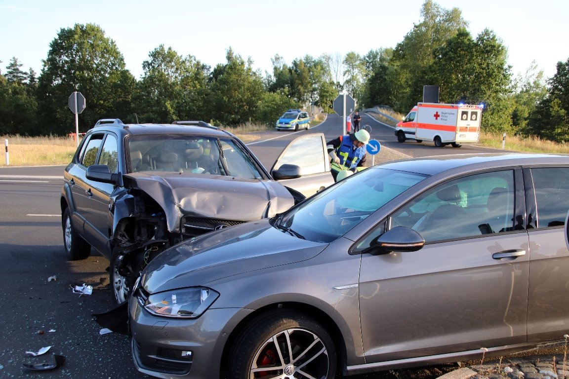 Unfall Döllnitz Kreuzung 1