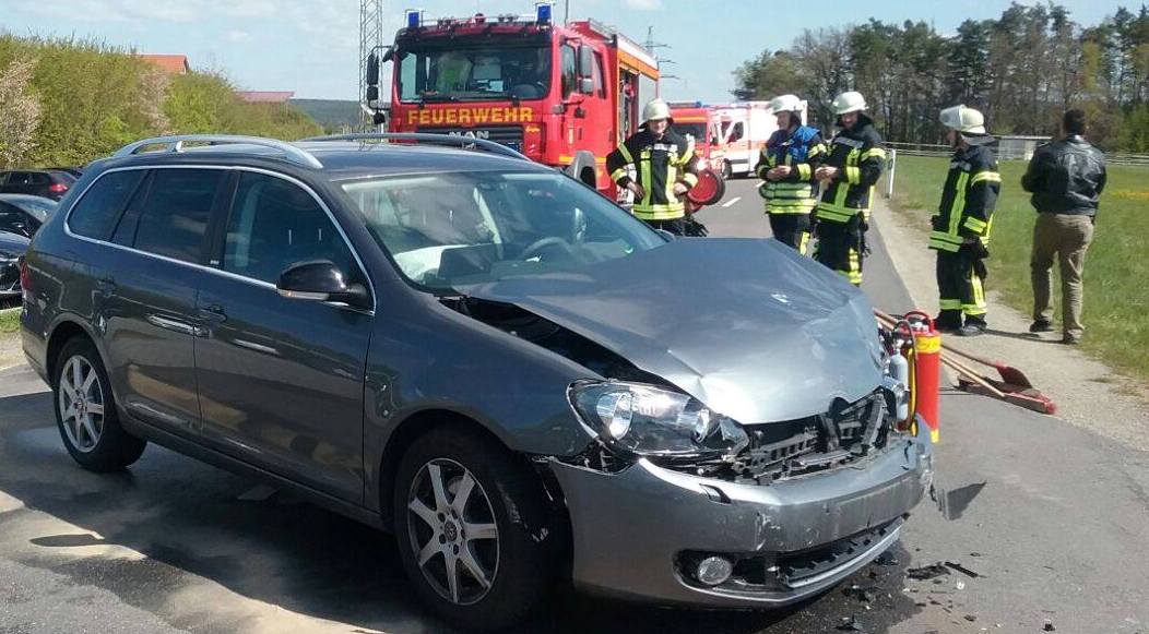 Unfall Feuerwehr Oberwildenau