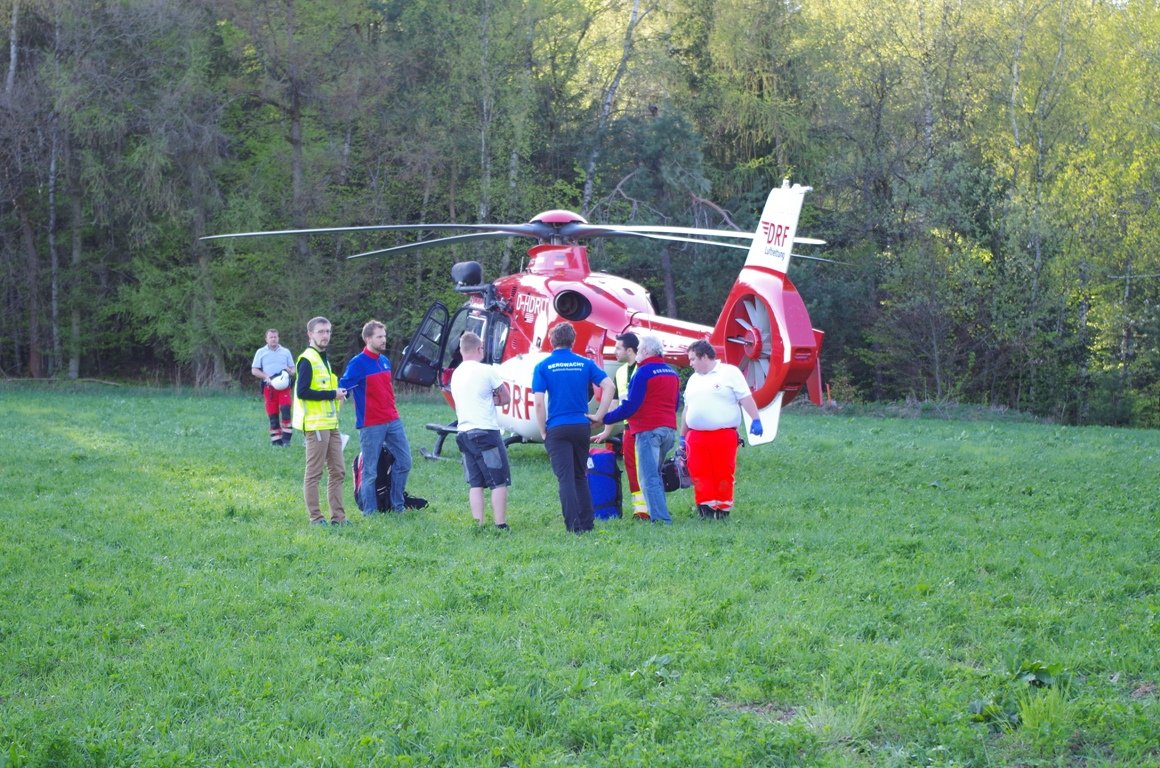 Unfall Gleitschirmspringer aus Weiden (5)