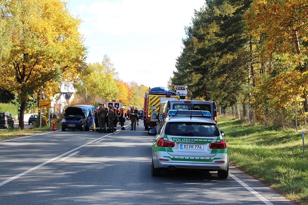 Unfall Grafenwöhr Neue Amberger Straße B299 (5)