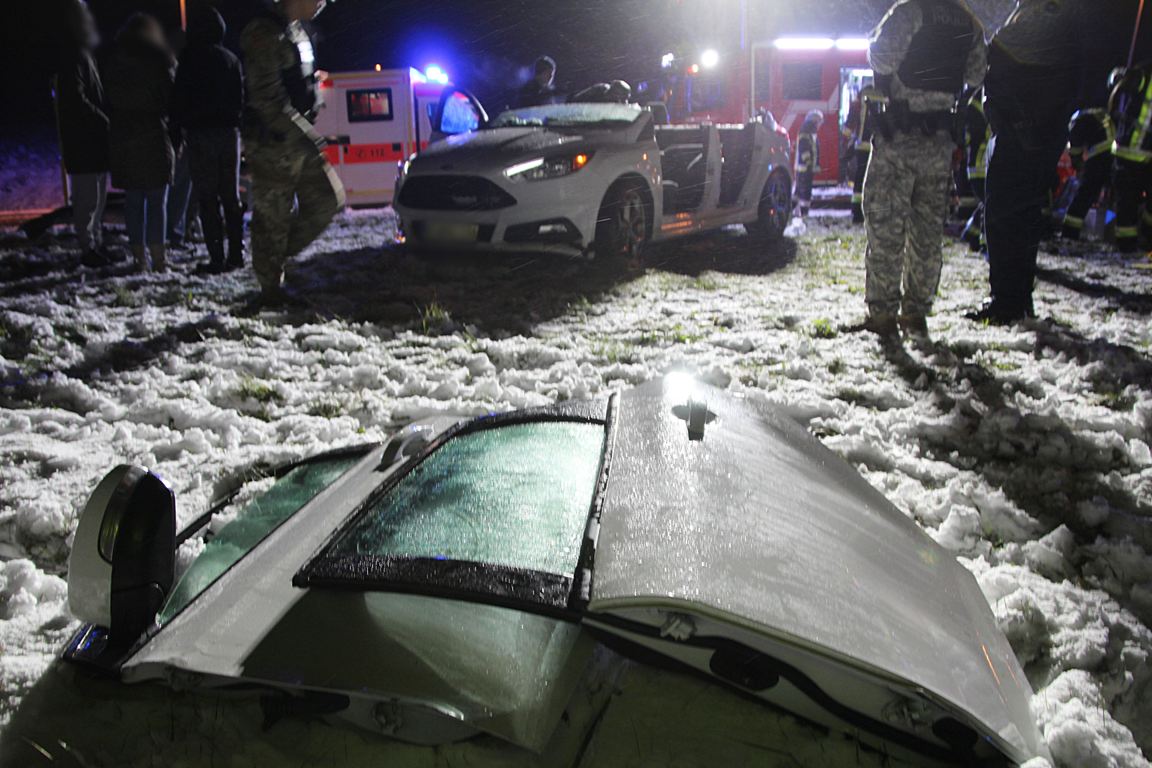 Unfall Netzaberg Schnee Eis glatt4