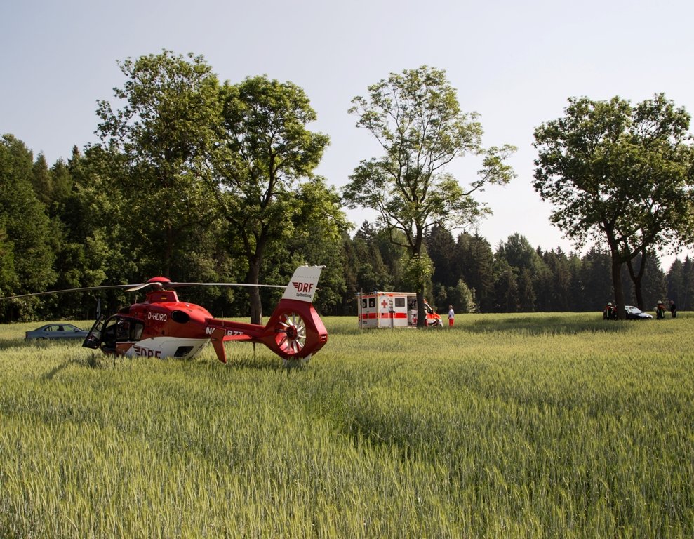 Unfall Thumsenreuth Fahrer verschwunden News5 Wellenhöfer (8)