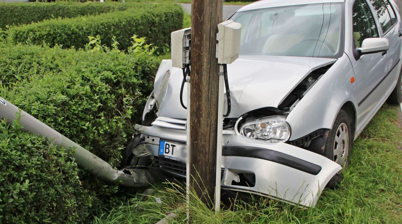 Unfall bei Schlammersdorf 1