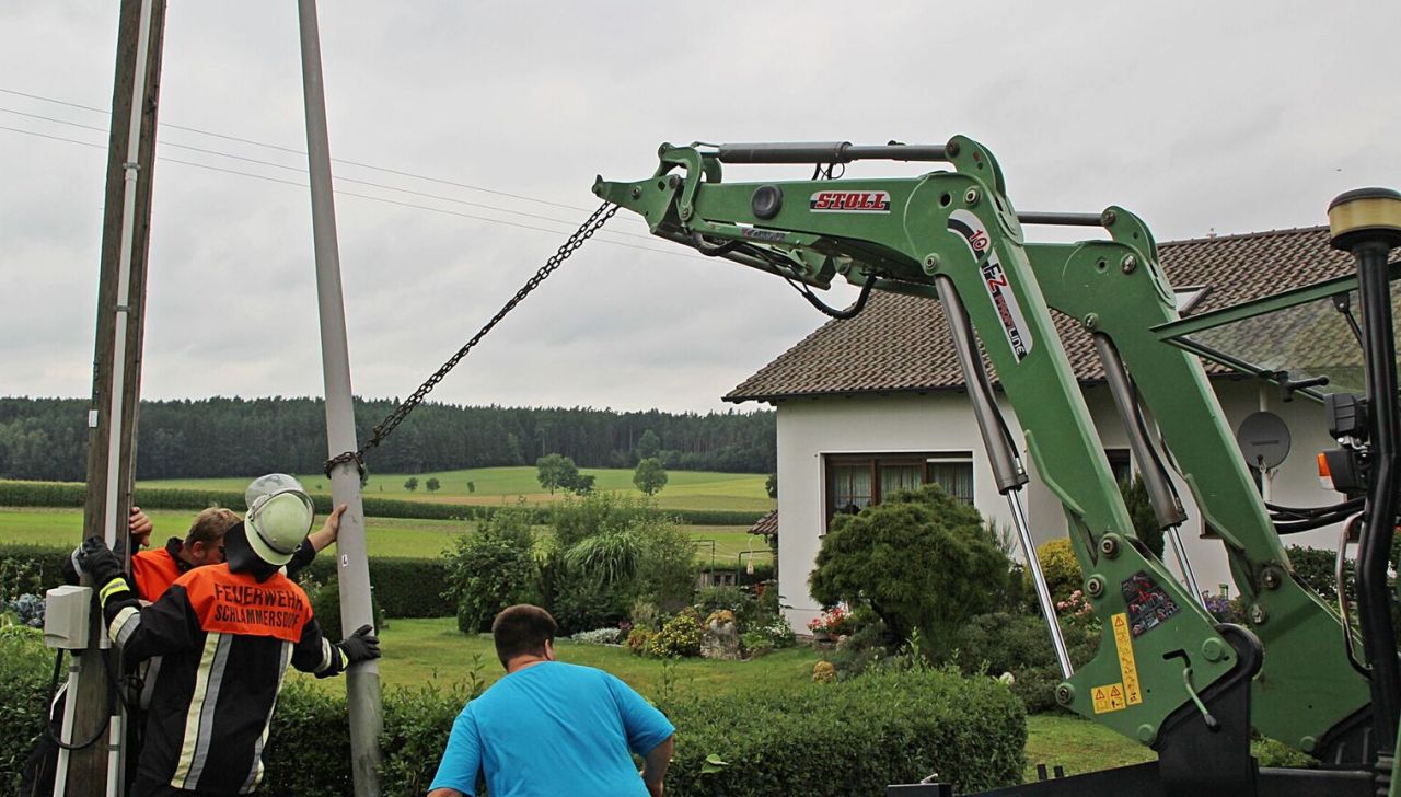 Unfall bei Schlammersdorf5