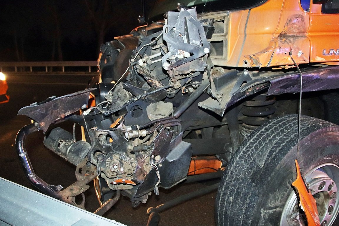 Unfall Pressath Streuwagen