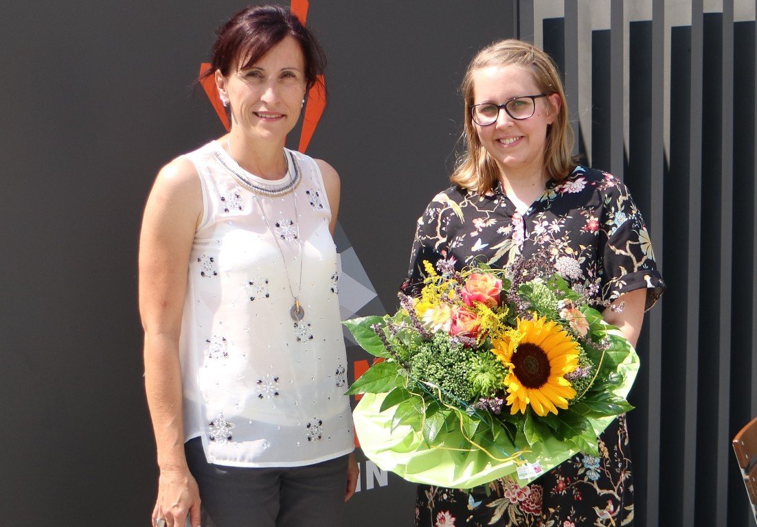 Verabschiedung Museumsleitung Susanne Moldaschl Bürgermeisterin Tanja Schiffmann Bild Markt Parkstein
