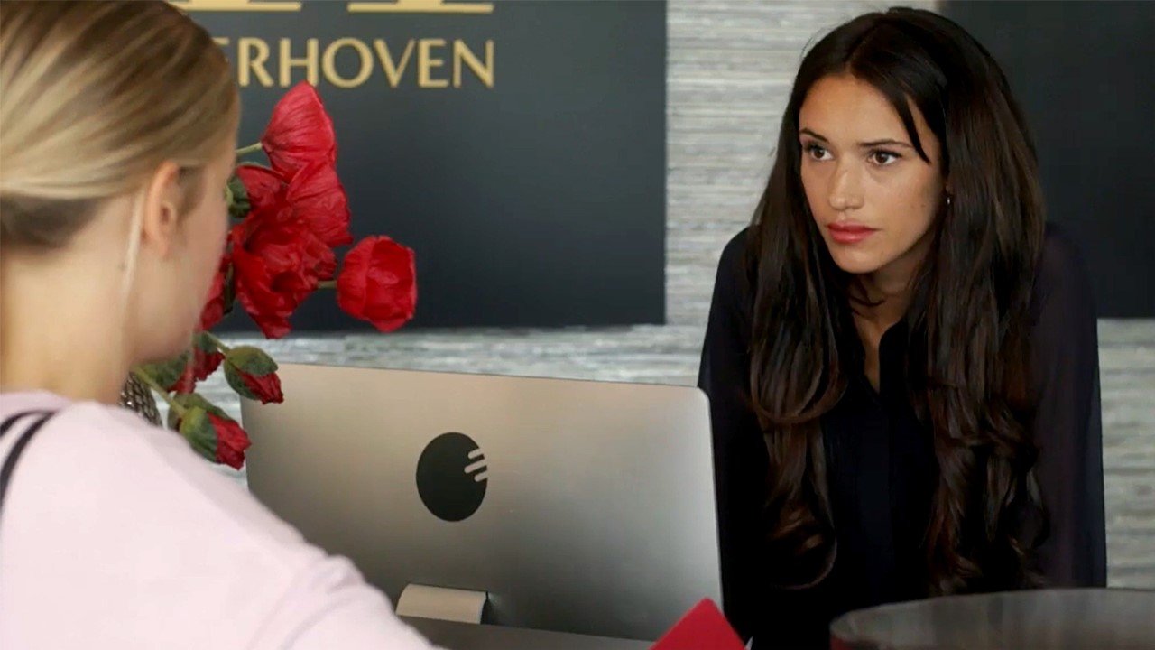 Verbotene Liebe TV Auftritt Model und Influencerin Hanna Weig Vohenstrauß 1
