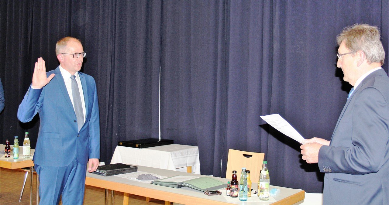 Vereidigung Schäffler Bürgermeister Kemnath