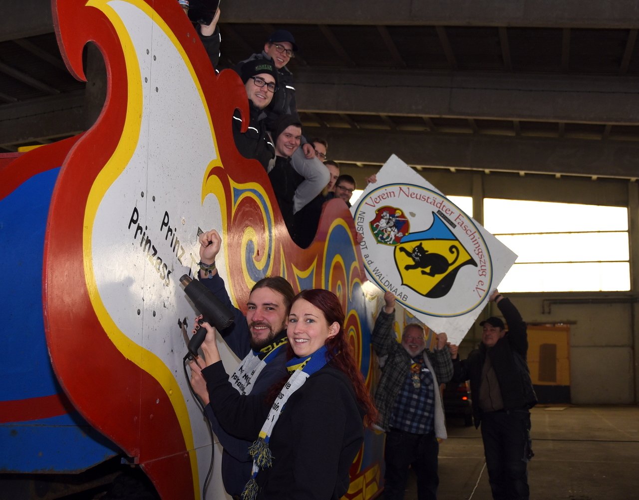 Verein Neustädter Faschingszug Faschingswagen 2019 3