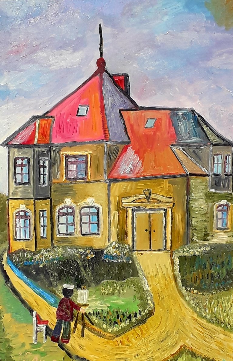 Vernissage Oberpfalz Sigmund Bahnhofsgebäude Eschenbach