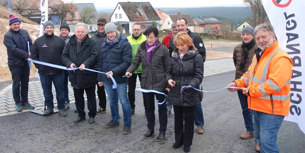Viehhof Baustelle Hauptstraße Seniorenheim Seniorenresidenz Parkstein Bürgermeisterin Tanja Schiffmann