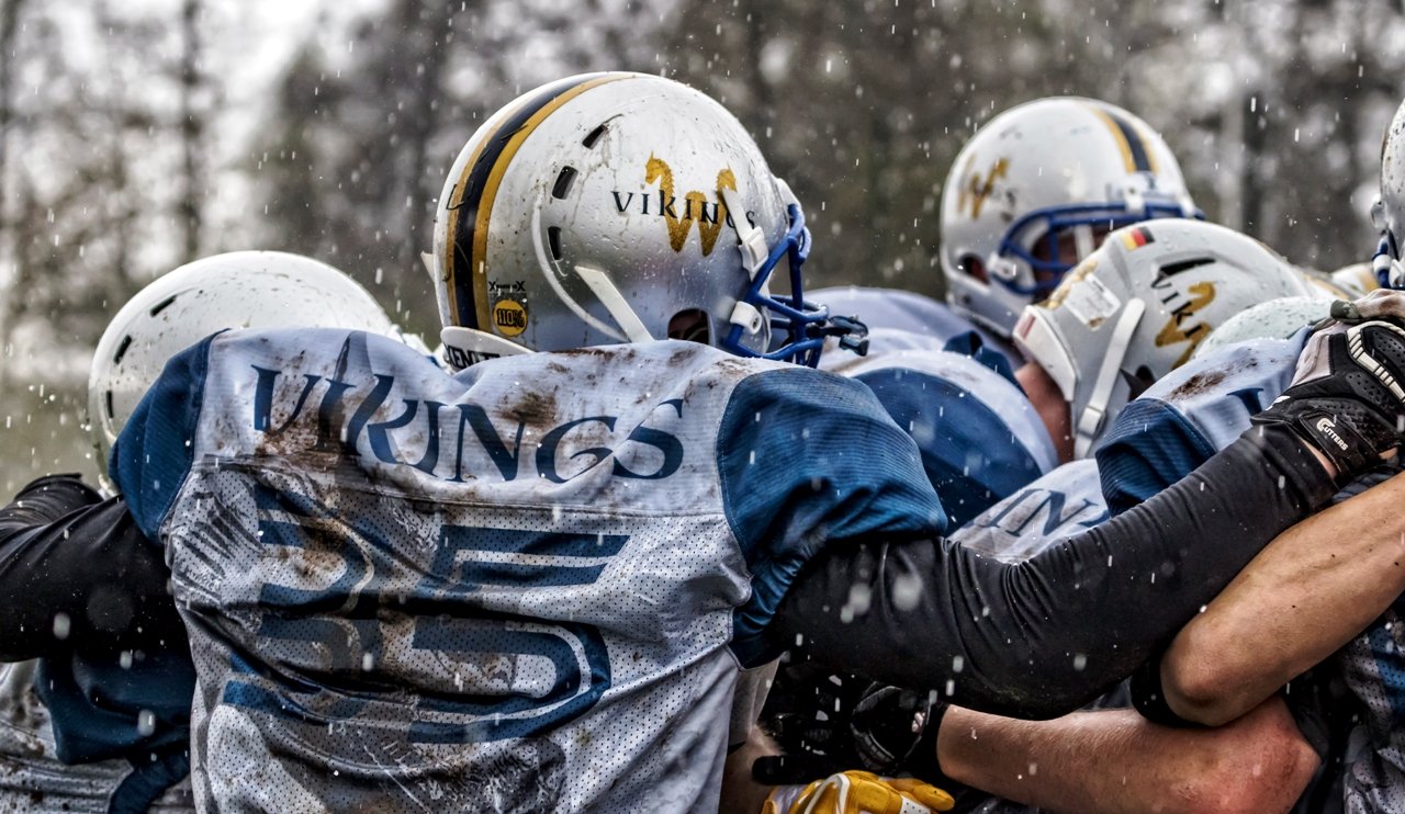 Vikings Weiden, Spiel, Regen