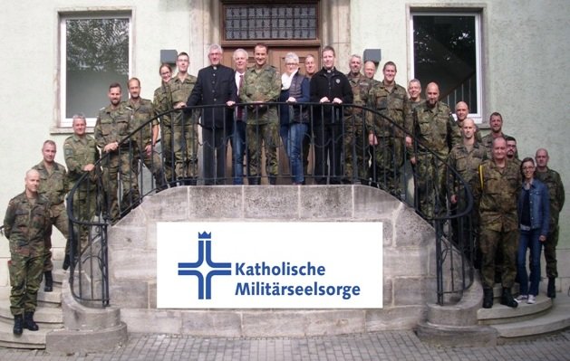 Visitation durch Monsignore Bartmann, Generalvikar der Katholischen Militärseelsorge