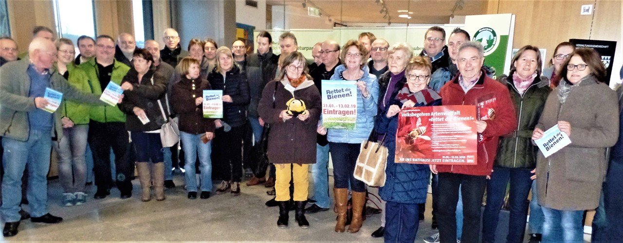 Volksbegehren Auftakt Weiherhammer