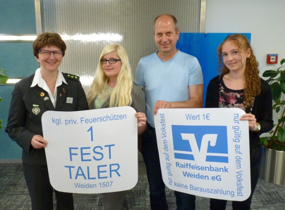 Volksfesttaler, Weiden, Raiffeisenbank