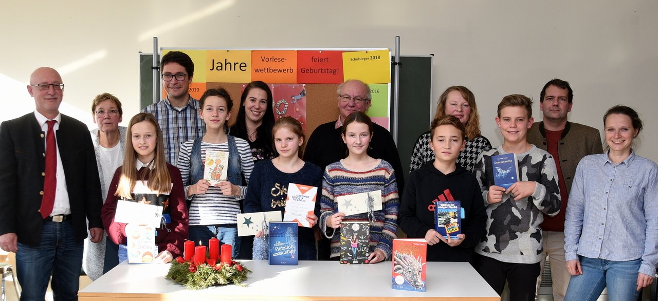 Vorlesewettbewerb Gymnasium Neustadt 2018