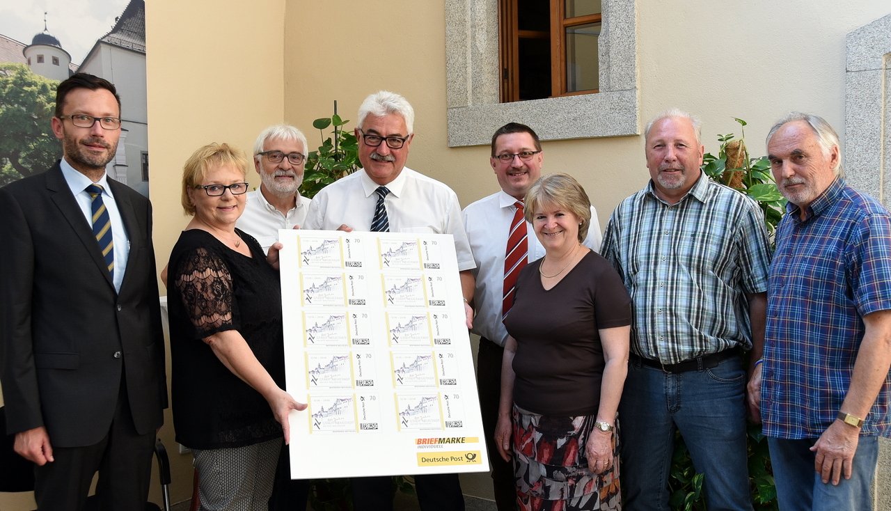 Vorstellung Sonderbriefmarke Neustadt Waldnaab