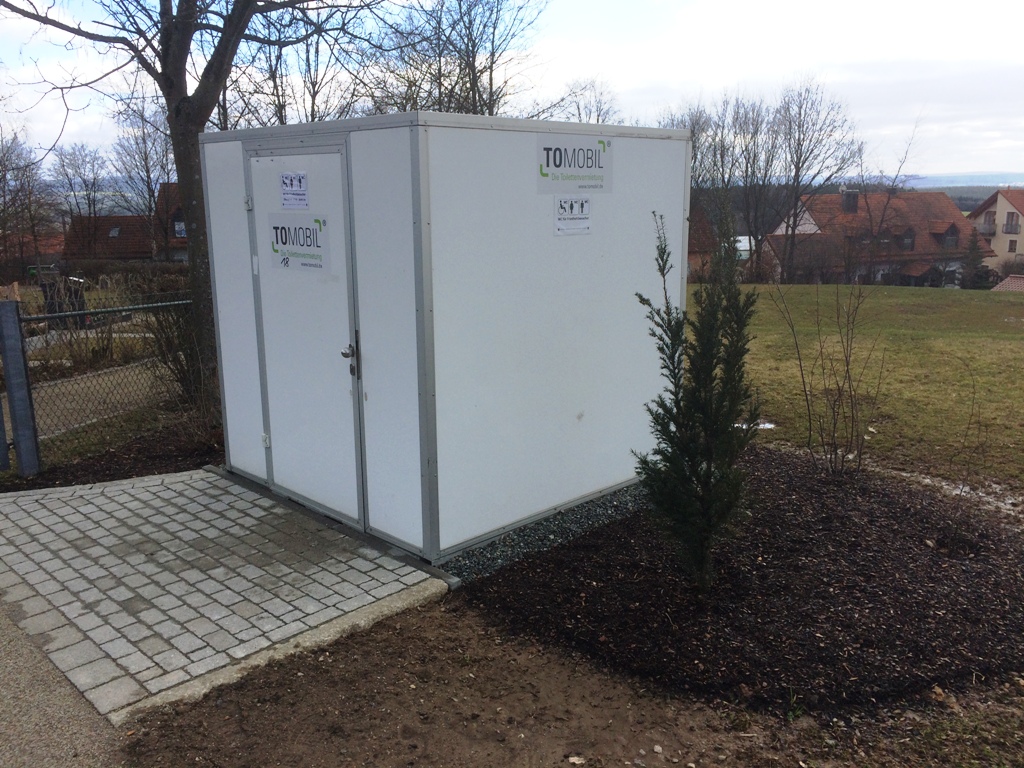 Friedhof Parkstein Toilette