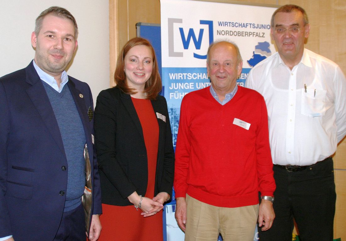 Wirtschaftsjunioren Nordoberpfalz Vortrag