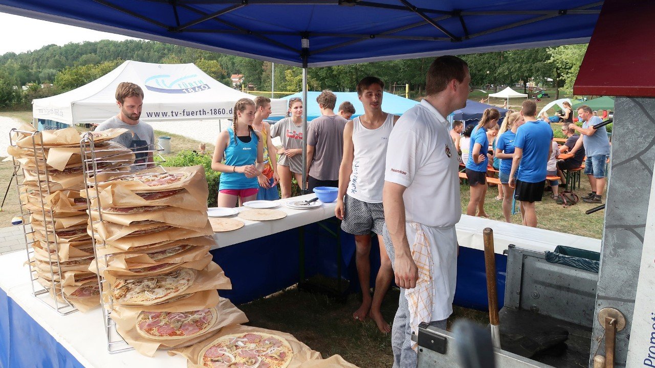 Waldbadcup 2018 Florian Pappenberger Meisterbäcker Steinofenpizza