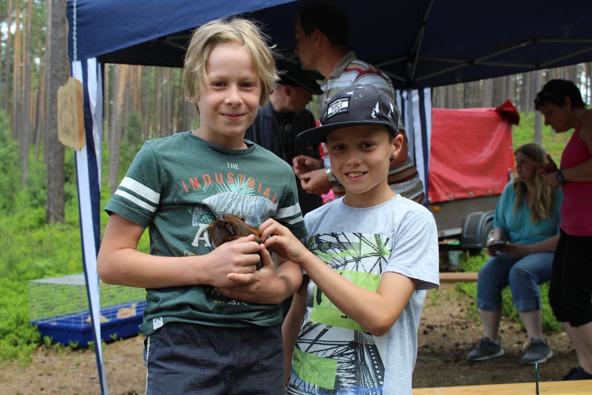 Meerschweinchen Kinder Hase Waldkinderfest Grafenwöhr  (49)