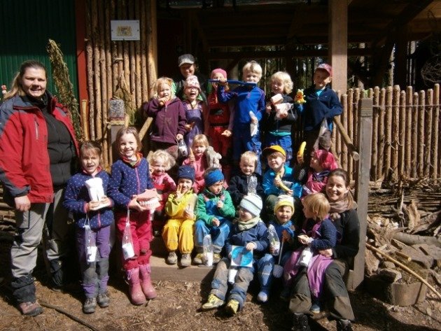 Waldkindergarten Vohenstrauß Zahnarztbesuch Zahnarzt Gesunde Ernährung Bild Sieglinde Schärtl1