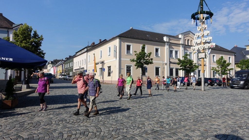 Wanderung Wanderfreunde Besichtigung Ausflug Bild OWV Moosbach 1