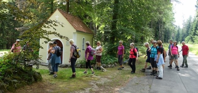 Wanderung Wanderfreunde Besichtigung Ausflug Bild OWV Moosbach 3