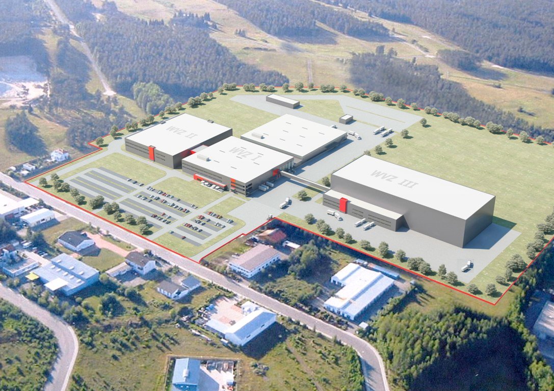 Warenverteilzentrum, Witt-Weiden, Luft-Ansicht
